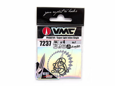 VMC Light Inline Hooks (7237) - Size 3/0