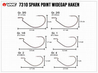 VMC Spark Point Wide Gap Hooks (7310)