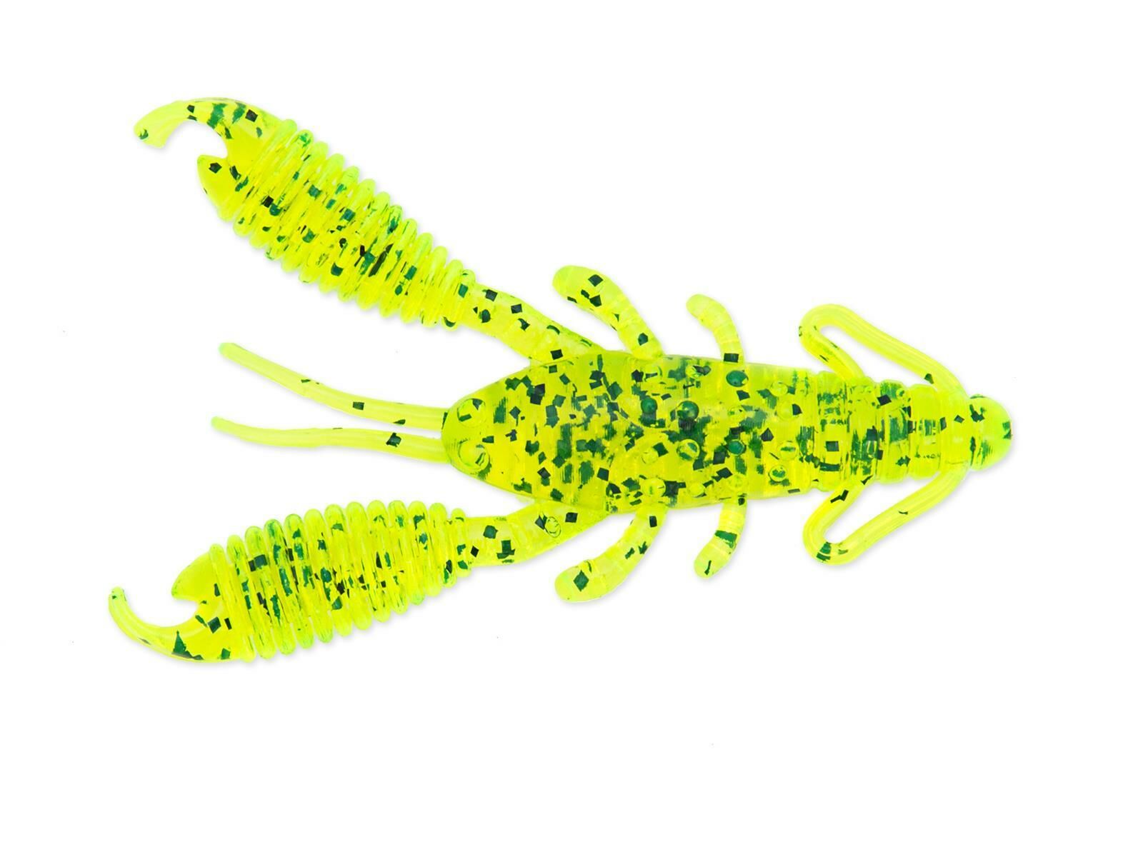 3" Ring Craw - Chartreuse Pepper
