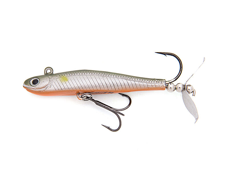 8g Wrapping Minnow (241) Pearl Ayu Orange Belly