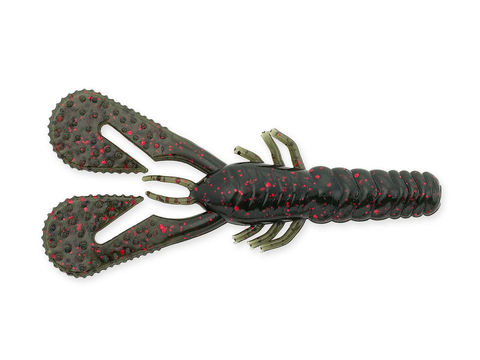 4" Turbo CrawZ - Dark Melon Red