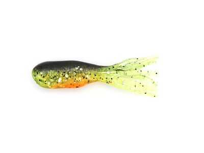 2" Hard Time Minnows - Green Chart. / Orange Belly