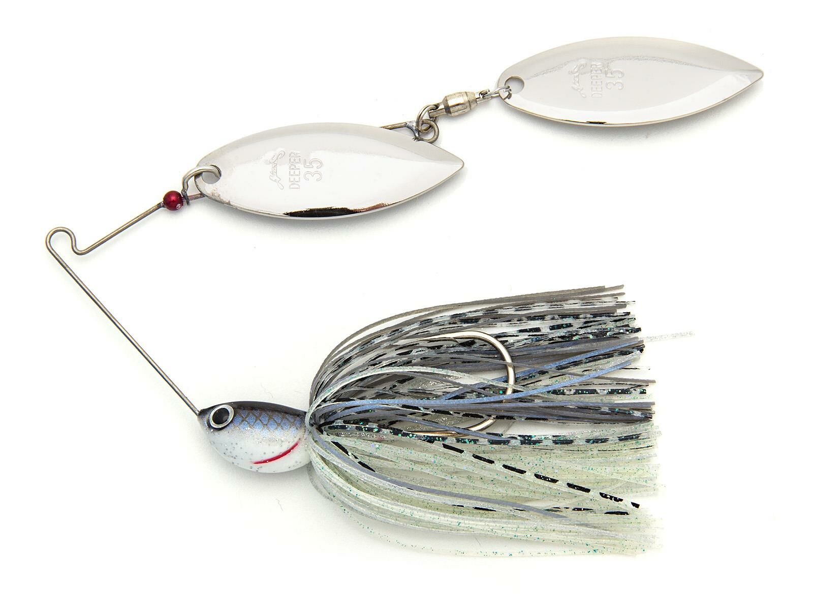 10.5g Deeper Range (701) Pearl Blue Shad