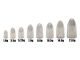 CAMO Tungsten Bullet Weight - PLAIN 1.8g (5 pcs.)