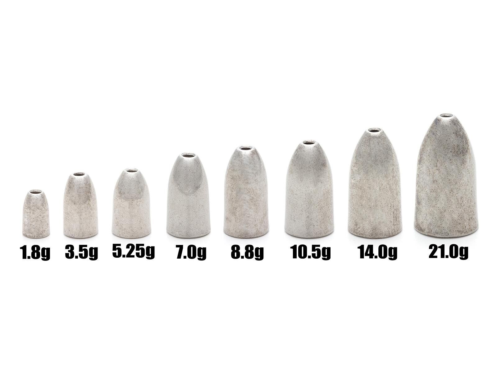 CAMO Tungsten Bullet Weight - PLAIN 14.0g (2 pcs.)