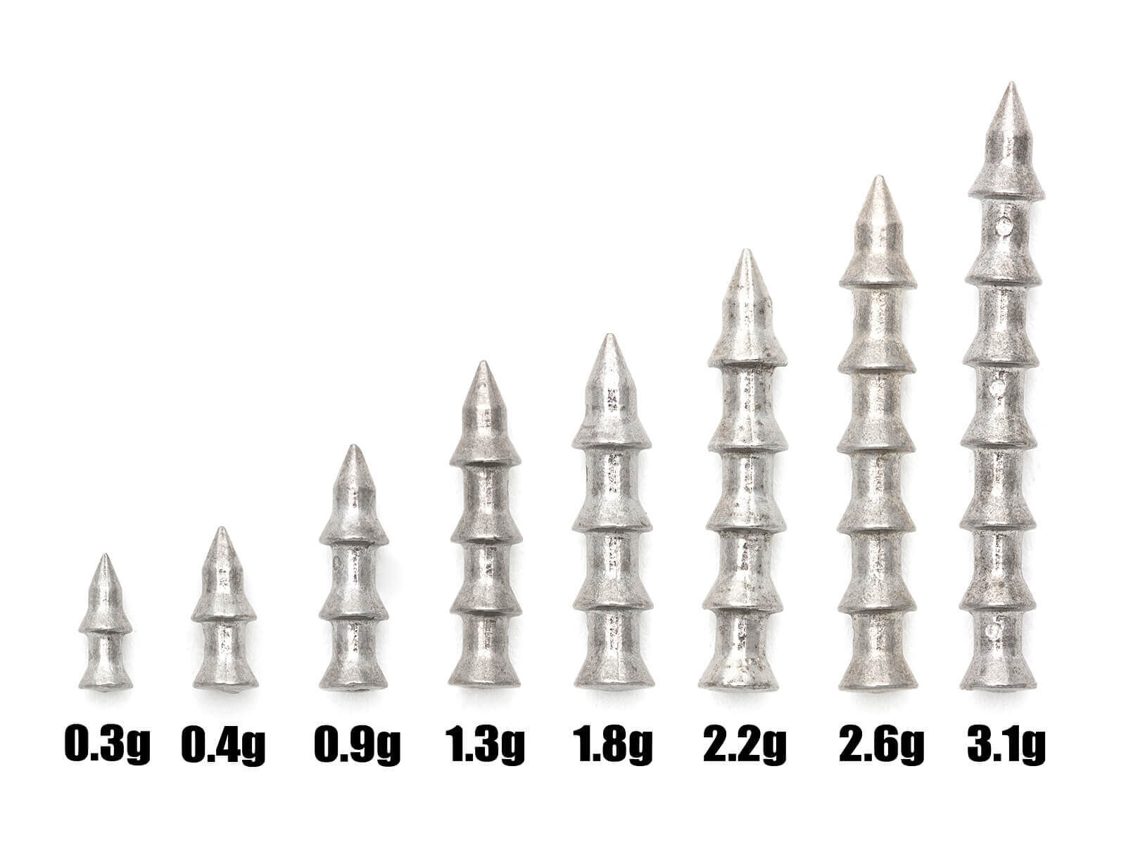 CAMO Tungsten Nail Sinker - 0.3g (10 Stk.)