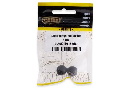 CAMO Tungsten Flexible Head - BLACK