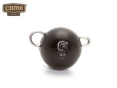 CAMO Tungsten Flexible Head - BLACK 1.5g (4 pcs.)