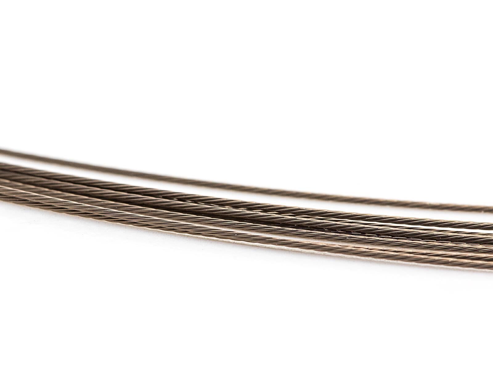3 m Knot 2 Kinky 1x7 Titanium - 18 lb