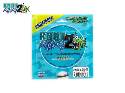 9 m Knot 2 Kinky 1x1 Titanium - 75 lb