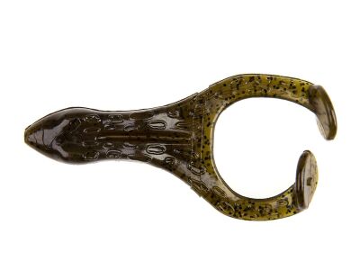 4" Hard Leg FrogZ - Green Pumpkin