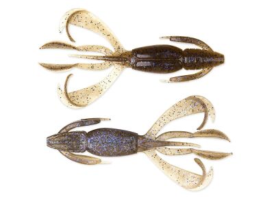 4.4" Crazy Flapper - Electric Smoke Craw