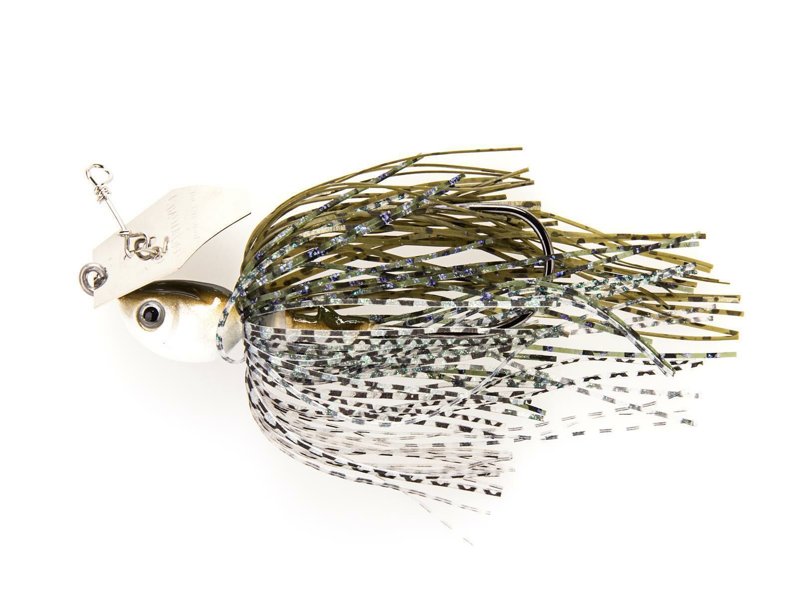 10.5g Project Z ChatterBait - Green Pumpkin Shad