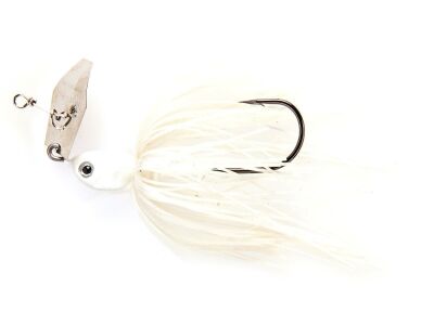21g Project Z ChatterBait - Pearl Ghost
