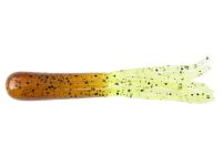 3.5 Original Fat Gitzit Tubes - Brown/Chartreuse