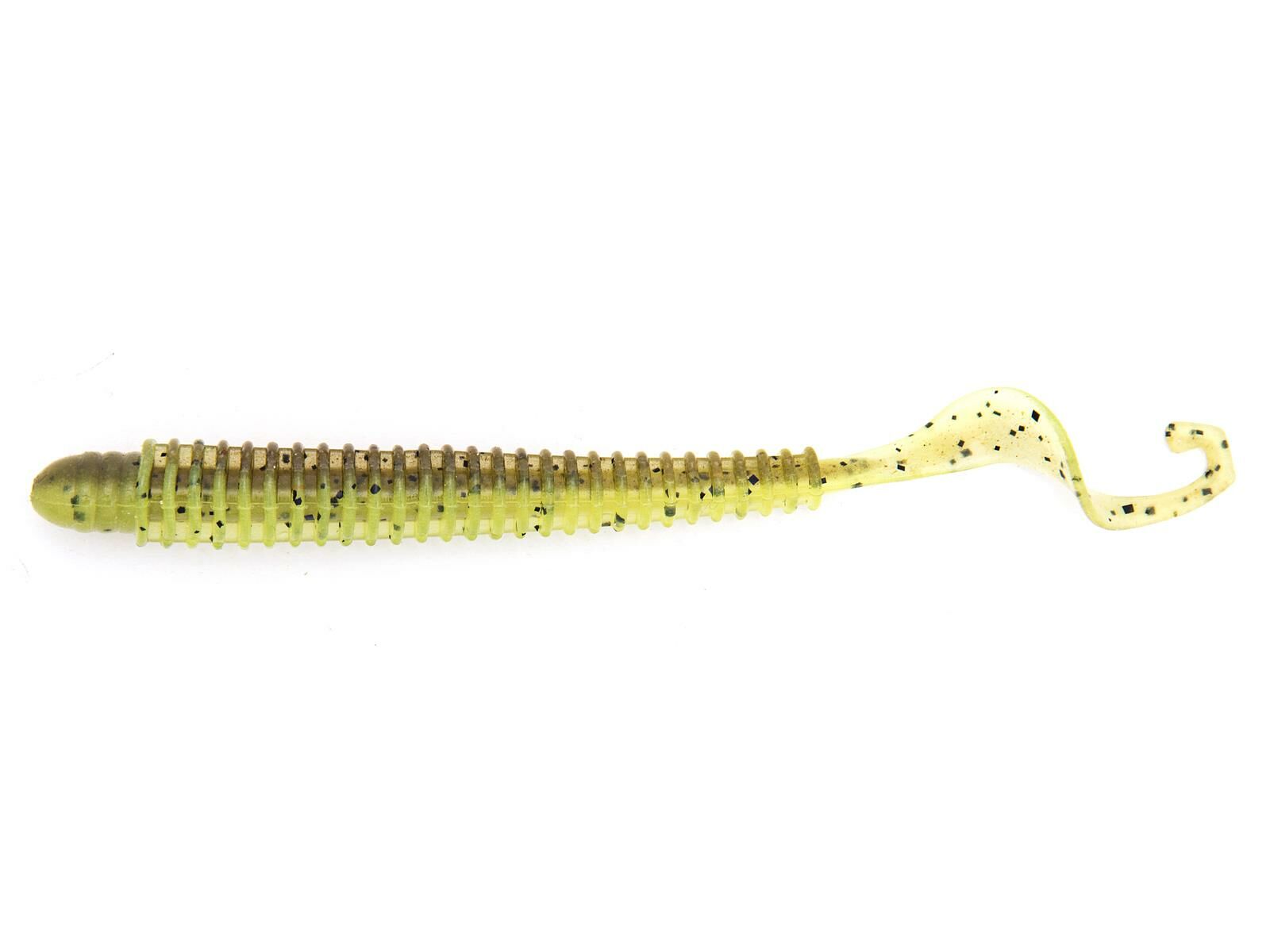 3.5" G-Tail Saturn - Green Pumpkin / Chartreuse