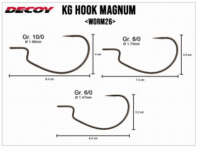 Kg Hook Magnum Worm26