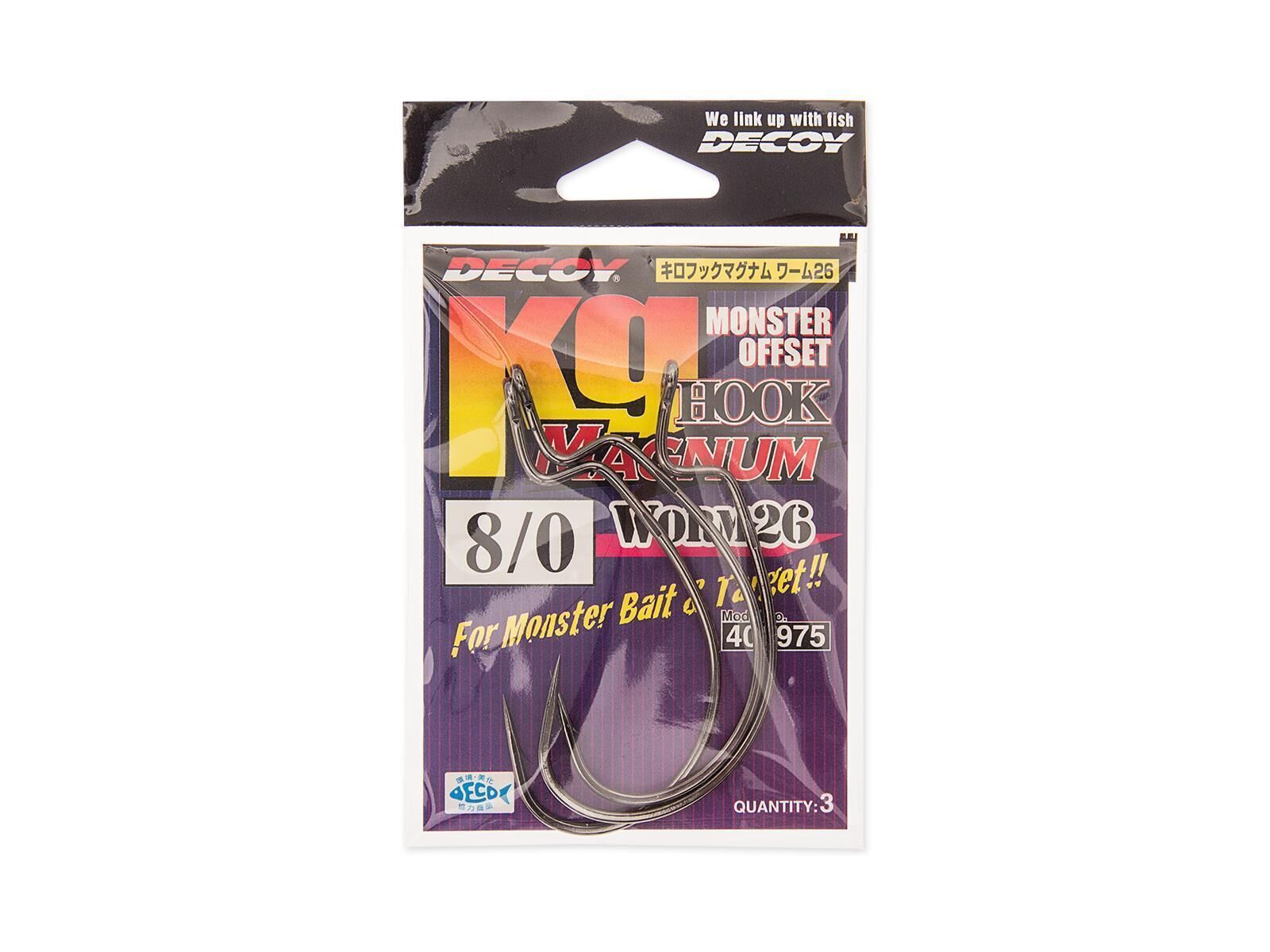 Kg Hook Magnum Worm26 - Gr. 10/0