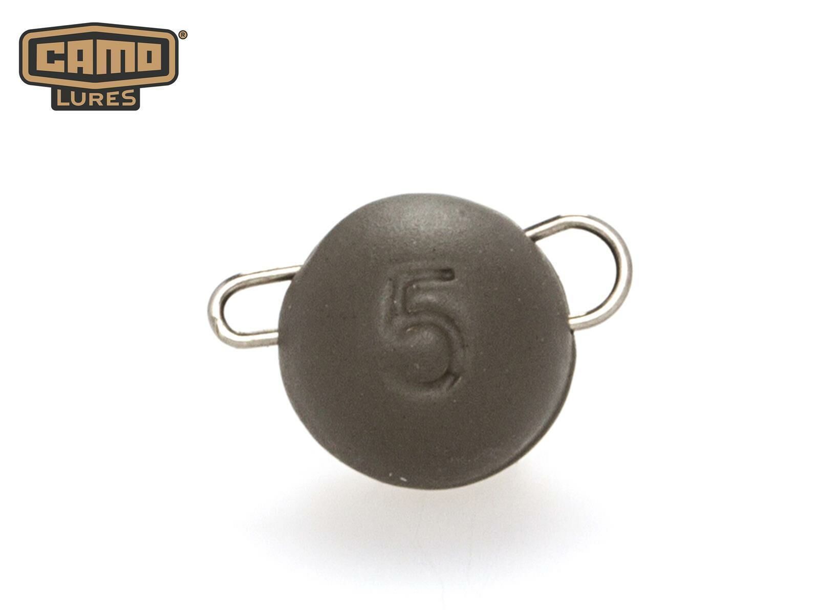 CAMO Tungsten Flexible Head - GREEN PUMPKIN 5g (2 pcs.)