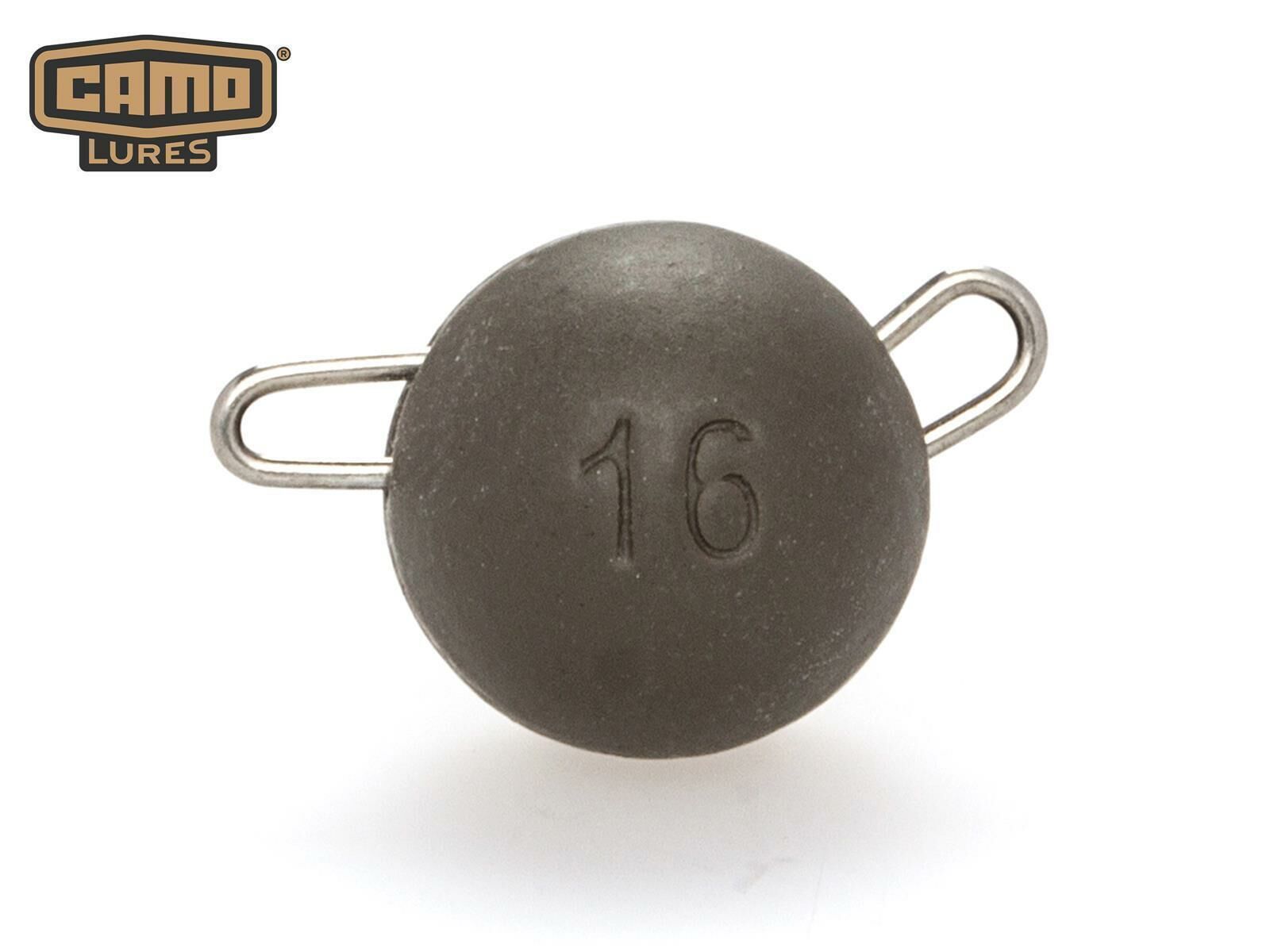 CAMO Tungsten Flexible Head - GREEN PUMPKIN 16g (2 pcs.)