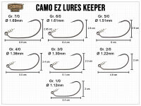 CAMO EZ Lure Keeper Haken