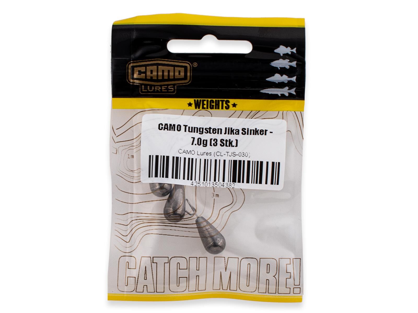 CAMO Tungsten Jika Sinker - 5.25g (3 Stk.)