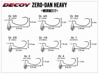 ZERO-Dan Worm317 Heavy - Size 3/0 (11.0g)