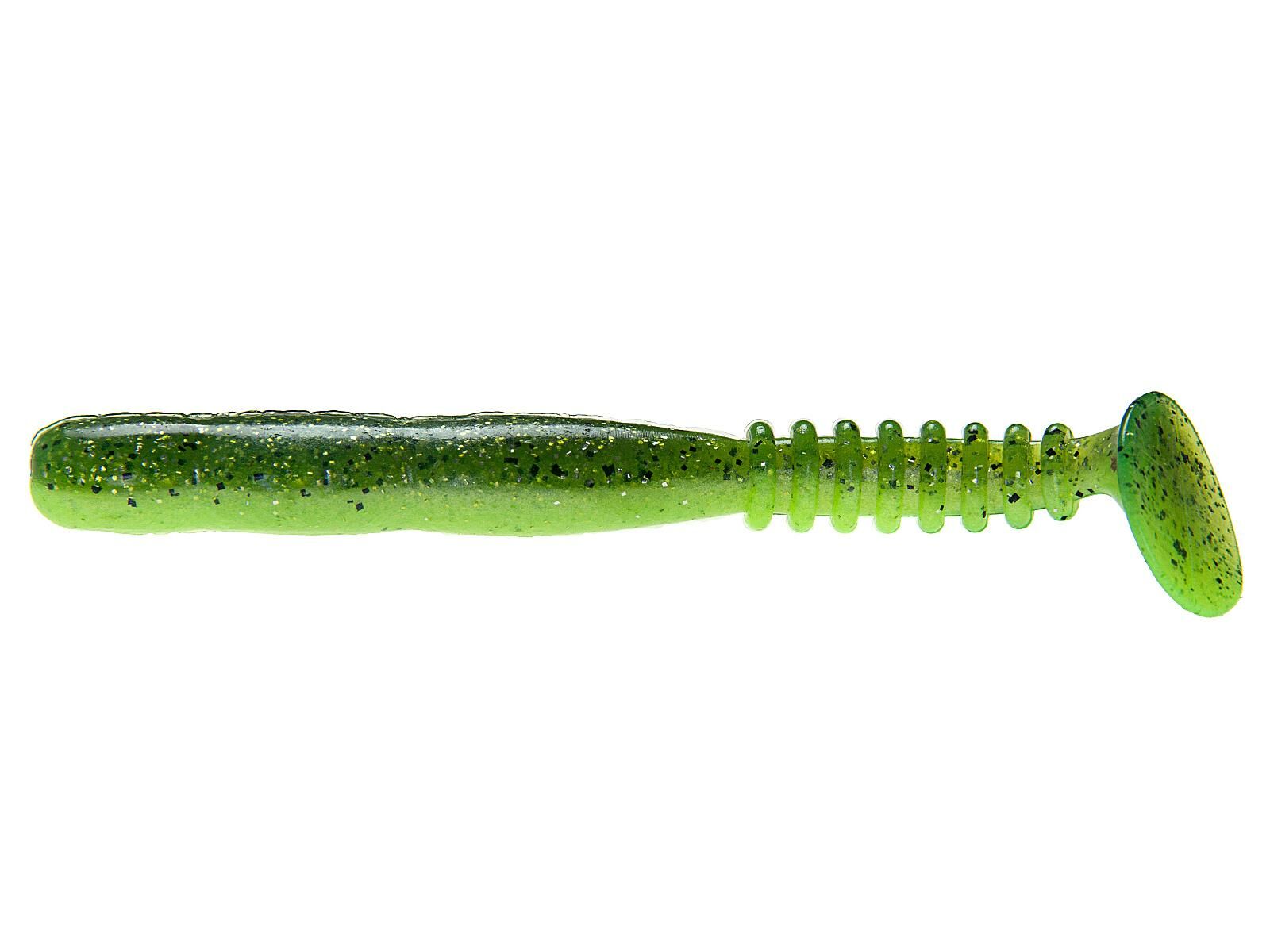 3.25" FAT Rockvibe Shad - Chartreuse Baitfish