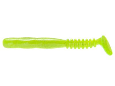 3.25" FAT Rockvibe Shad - Chartreuse Silk Ice