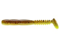 3.25 FAT Rockvibe Shad - Motoroil PP. / Chartreuse