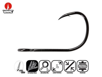 VMC single hooks for Spinner & Jigs (7239) - Size 4