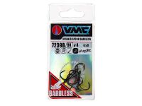 VMC Einzelhaken f&uuml;r Spinner &amp; Jigs (7239B) - Gr. 4