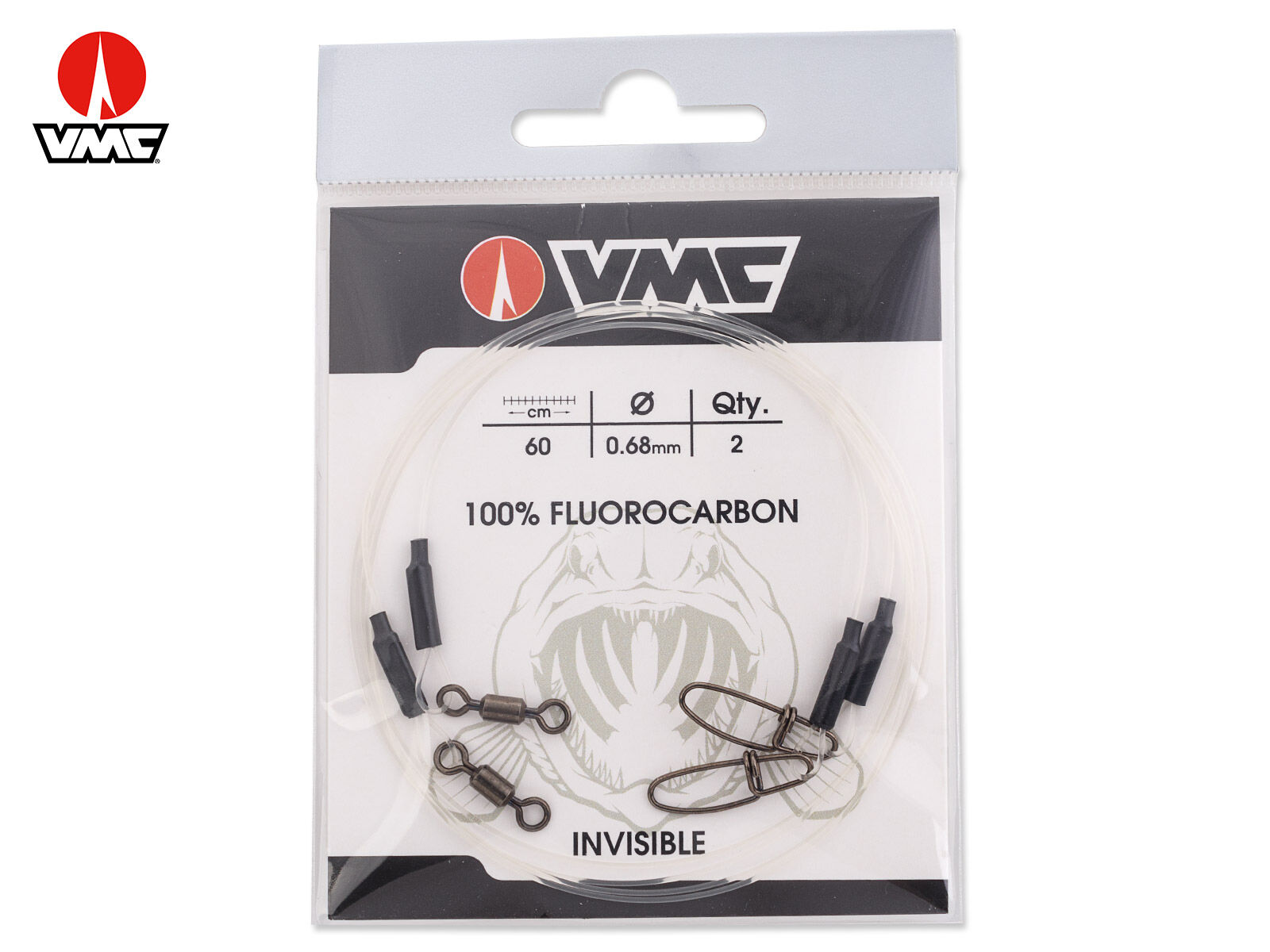 VMC Fluorocarbon Pike Leader - 40 cm (0,81 mm)