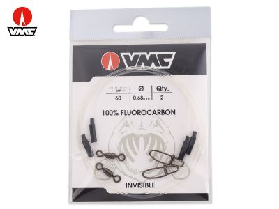 VMC Fluorocarbon Pike Leader - 60 cm (0,68 mm)