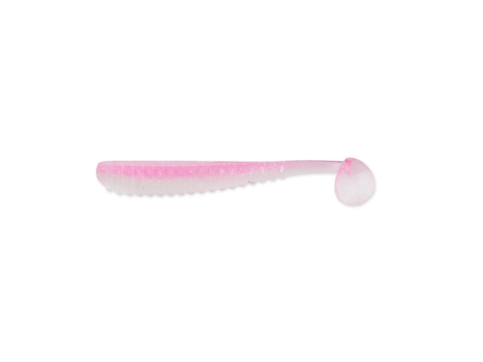 1.5" Aji Ringer Shad - Clear Pink