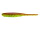 4&quot; Shad Impact - Motoroil / Chartreuse