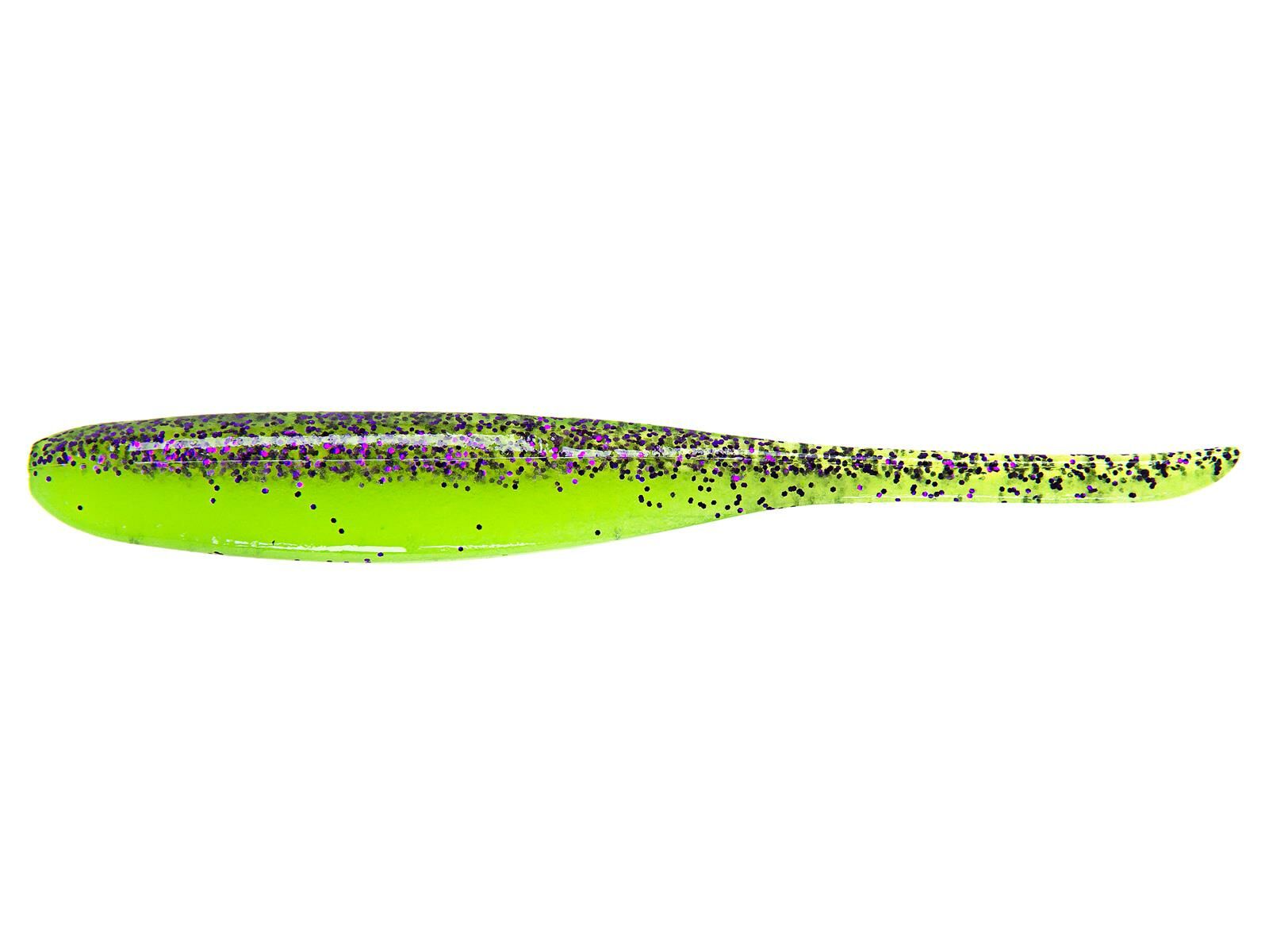 4" Shad Impact - Purple Chartreuse (BA-Edition)