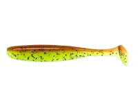 4.5&quot; Easy Shiner - Motoroil / Chartreuse