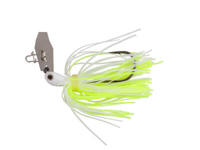 3.5g ChatterBait Micro - Chartreuse / White