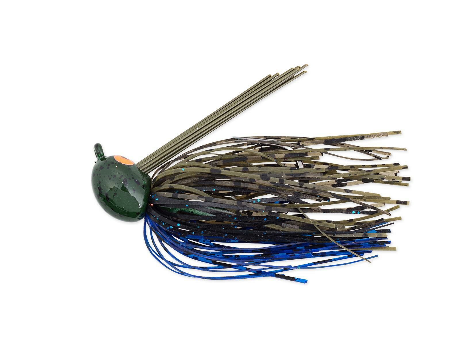 CrossEyeZ Power Finesse Jigs - Bruised Green Pumpkin (10.5g)