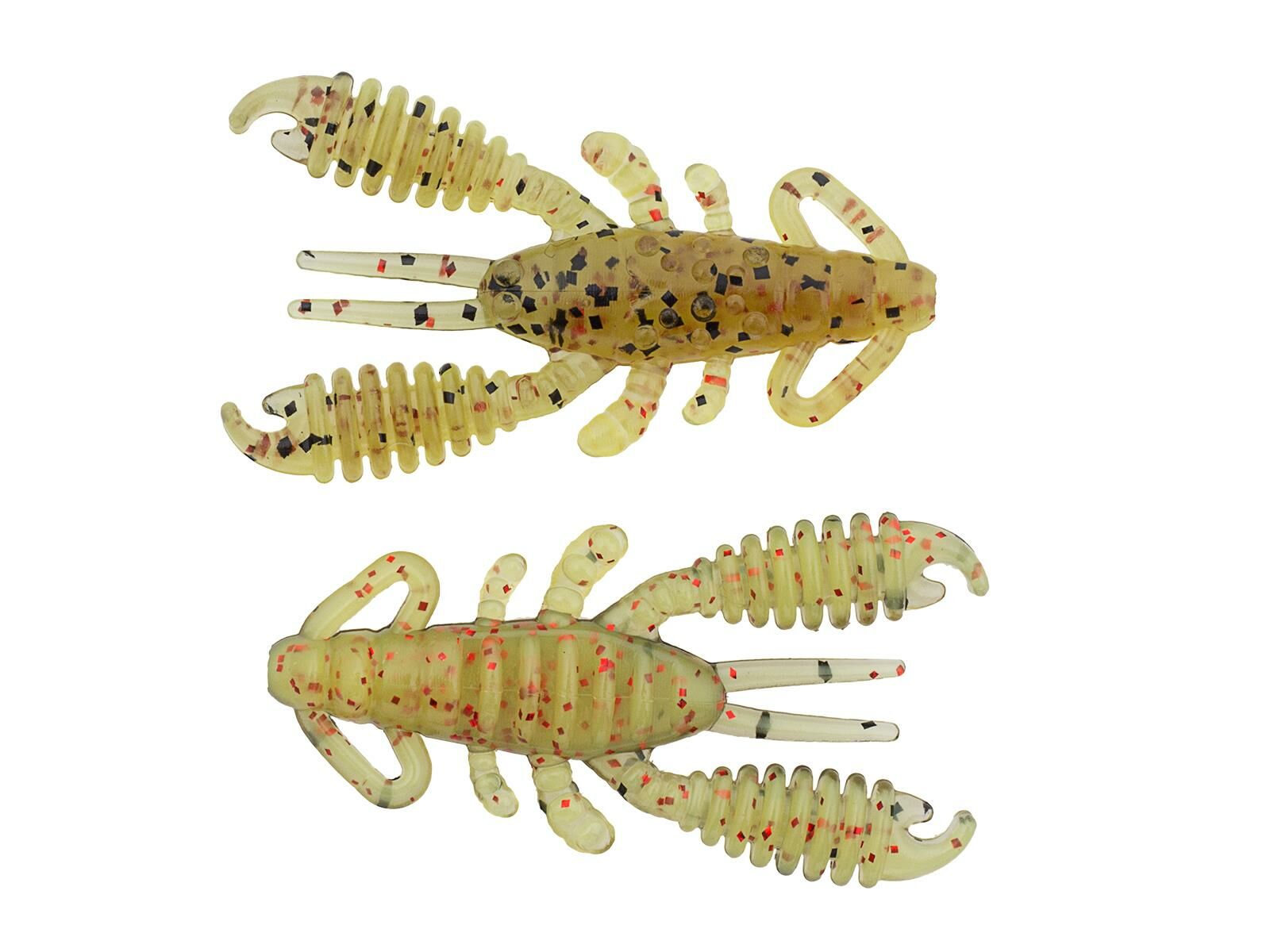 1.5" Ring Craw Micro - Smoke Mustard