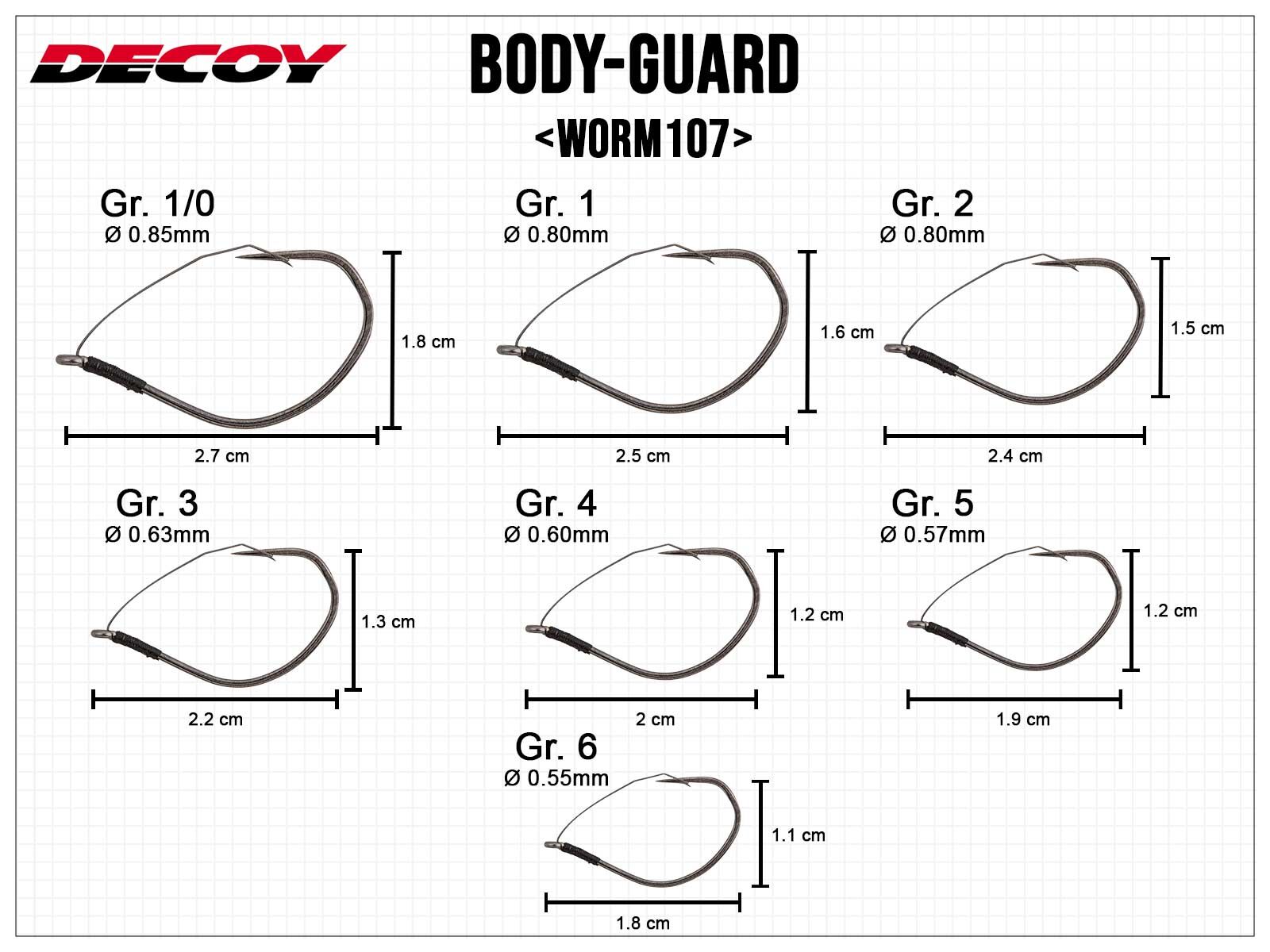 Worm107 Body-Guard - Size 1