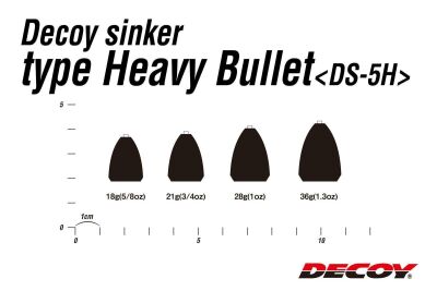 DECOY Type Heavy Bullet (18g)