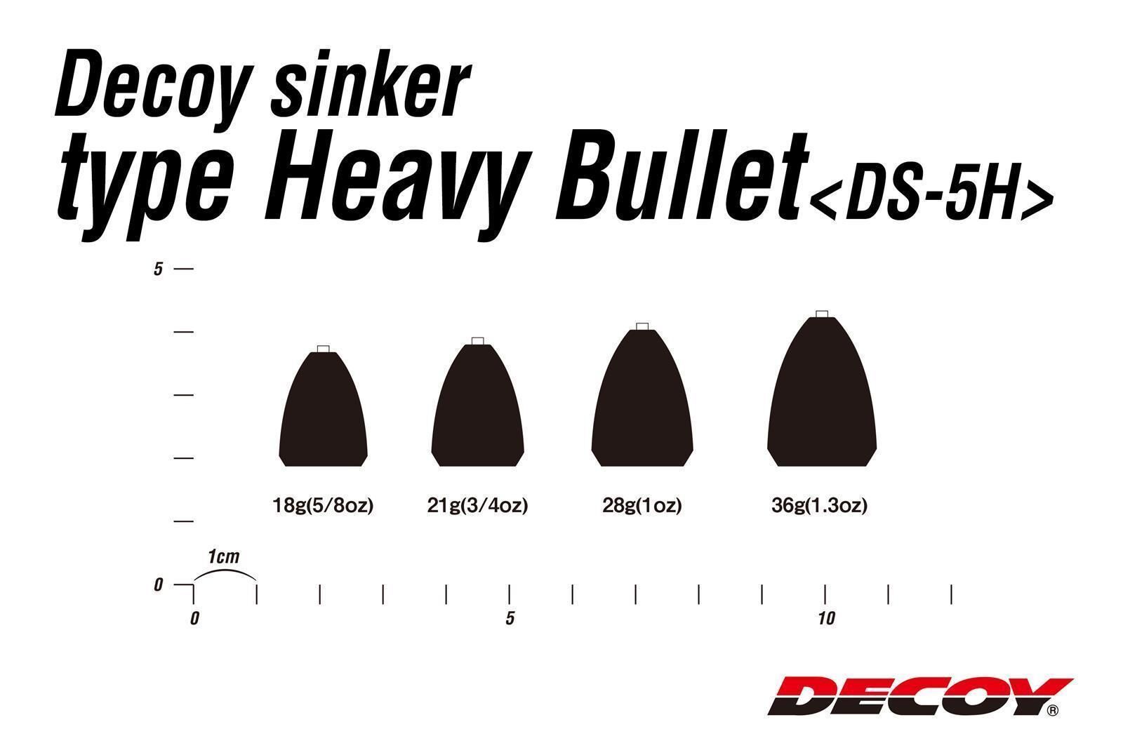 DECOY Type Heavy Bullet (21g)