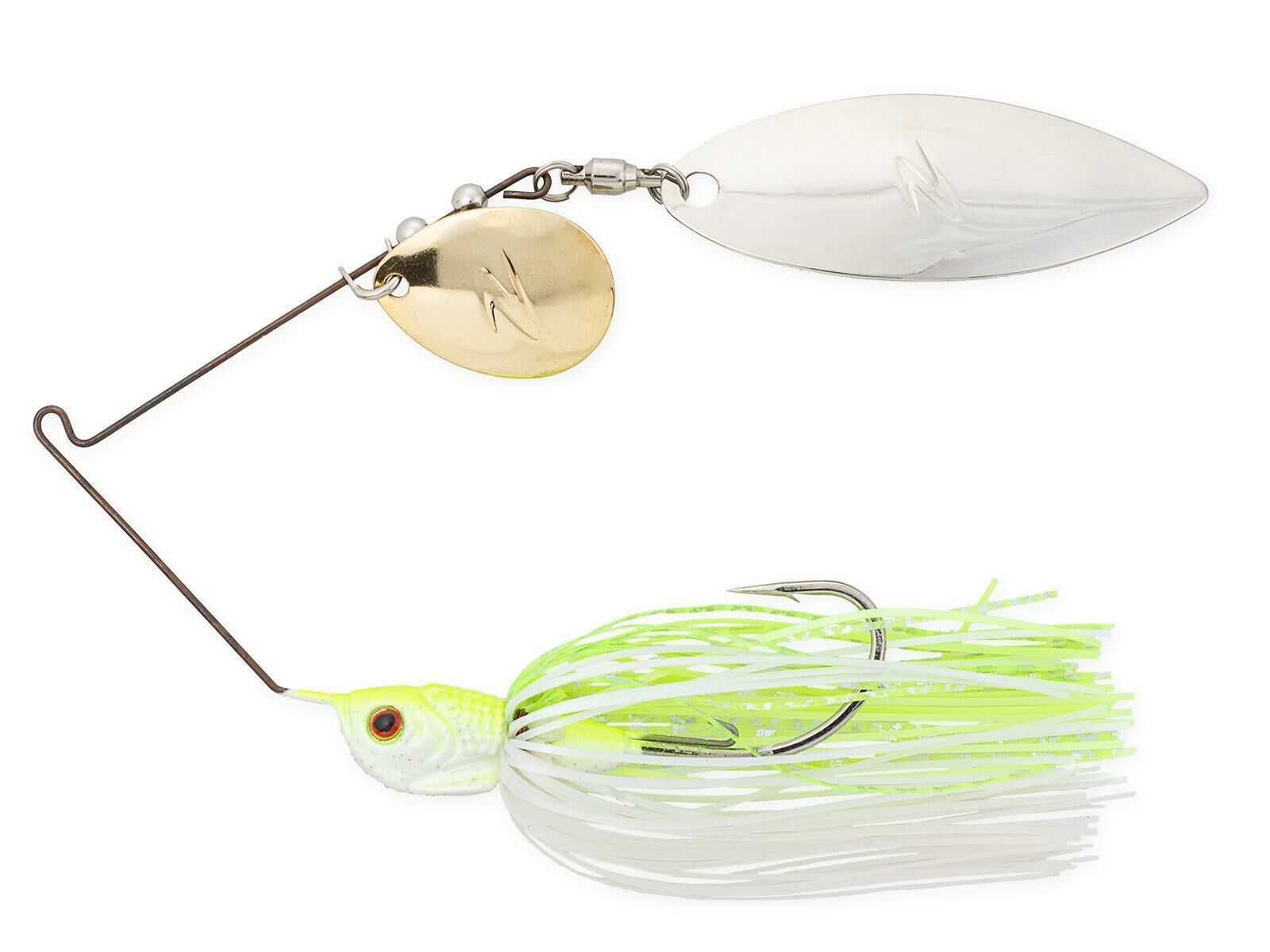 10.5g SlingBladeZ Willow Colorado - Chartreuse Pearl