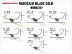 Makisasu Blade Gold Worm230G - Size 1 (1.8g)
