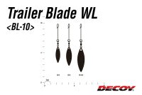 DECOY Trailer Blade Willow Leaf Silver