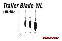 DECOY Trailer Blade Willow Leaf Silver - #3.5