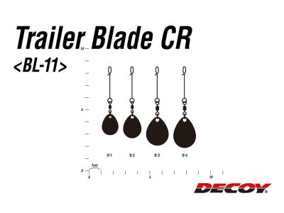 DECOY Trailer Blade Colorado Silver - #4