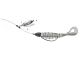 DECOY Plus Blade Willow Leaf Silver - #3